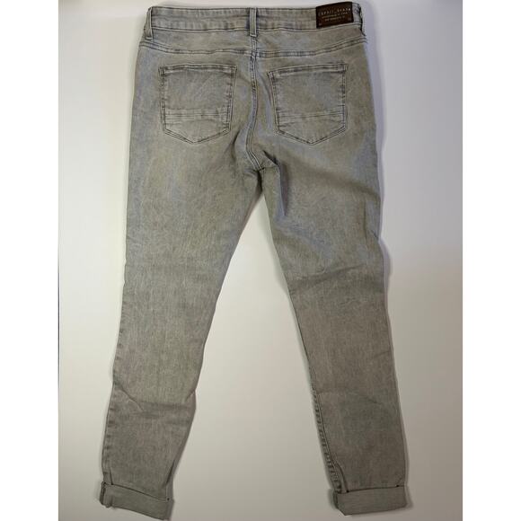 ESPRIT Denim Skinny Fit Stretch Grey Light Wash Jeans US 10 - Picture 5 of 11
